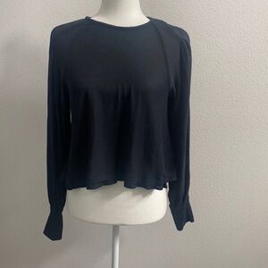 Free People Relaxed long sleeve top